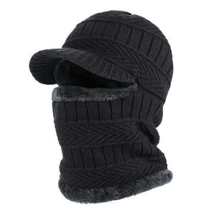 🔥 50% Rabatt – nur heute! 🎉 Warme 3-in-1 Winter-Balaclava mit Wärmehaube und Visier – winddicht, bequem & vielseitig