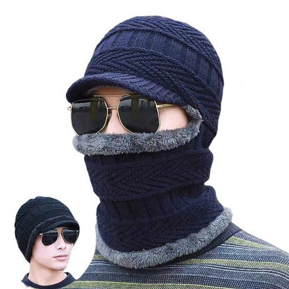 🔥 50% Rabatt – nur heute! 🎉 Warme 3-in-1 Winter-Balaclava mit Wärmehaube und Visier – winddicht, bequem & vielseitig