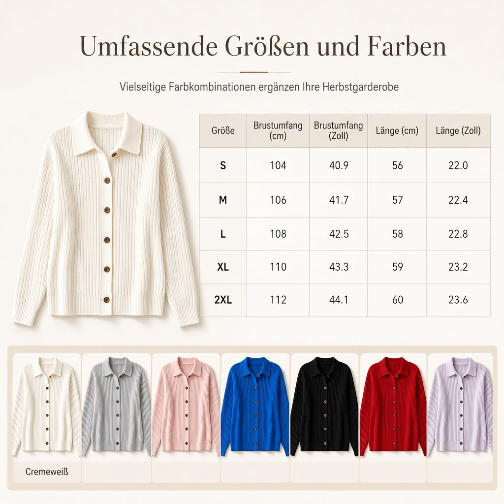 📢Neu Eingetroffen – 50%Rabatt!📢Freizeit-Strickjacke für Damen mit lockerer Passform