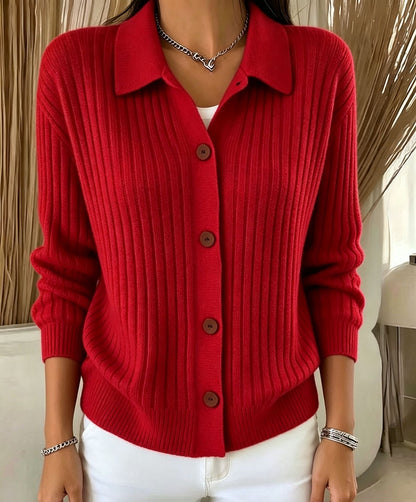 📢Neu Eingetroffen – 50%Rabatt!📢Freizeit-Strickjacke für Damen mit lockerer Passform