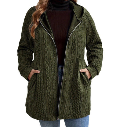 📢🎉50%Rabatt!!!🛍️✨Jacke mit Kapuze in lockerer Passform und strukturiertem Gewebe