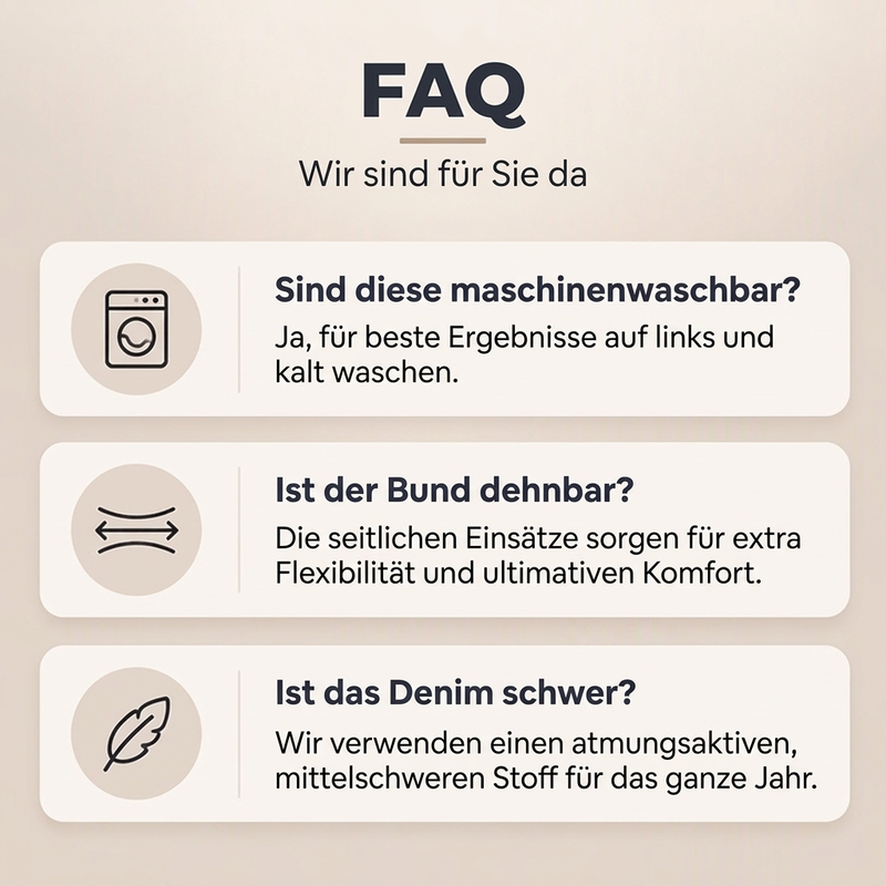 📢🎉50%Rabatt!!!🛍️✨Freizeit-Jeans mit Stretch und weitem Bein für Damen