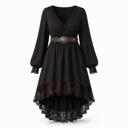 💥Jetzt stark nachgefragt! Nur wenig übrig!💥 Klassisches Damenkleid für den Alltag