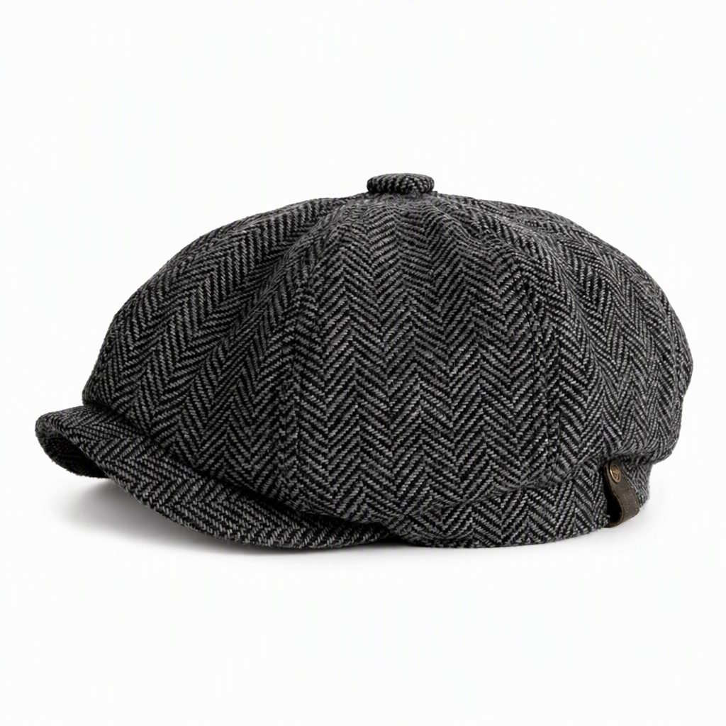 Vintage British Stil Newsboy Kappe für Herren und Damen Klassisch Casual Flache Kappe Achteckige Baskenmütze