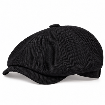 Vintage British Stil Newsboy Kappe für Herren und Damen Klassisch Casual Flache Kappe Achteckige Baskenmütze