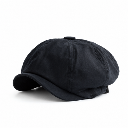 Vintage British Stil Newsboy Kappe für Herren und Damen Klassisch Casual Flache Kappe Achteckige Baskenmütze