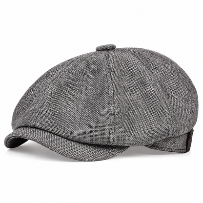 Vintage British Stil Newsboy Kappe für Herren und Damen Klassisch Casual Flache Kappe Achteckige Baskenmütze