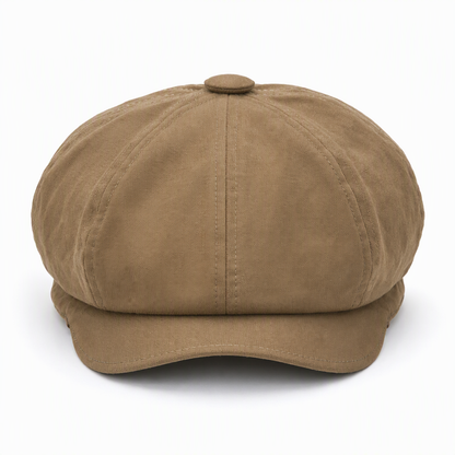 Vintage British Stil Newsboy Kappe für Herren und Damen Klassisch Casual Flache Kappe Achteckige Baskenmütze