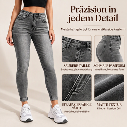 📢🎉50%Rabatt!!!🛍️✨Damen-Jeans mit hoher Taille, dehnbarer Skinny-Passform