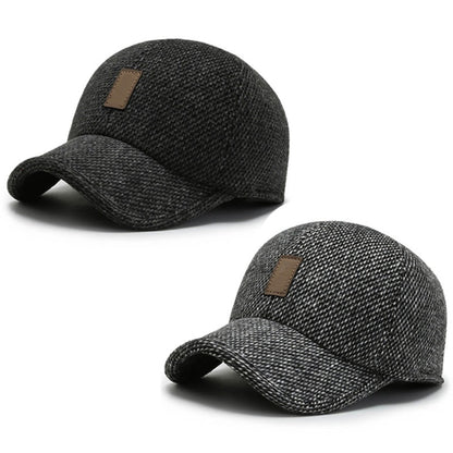 Warme Baseballkappe für Herren mit Ohrenklappen