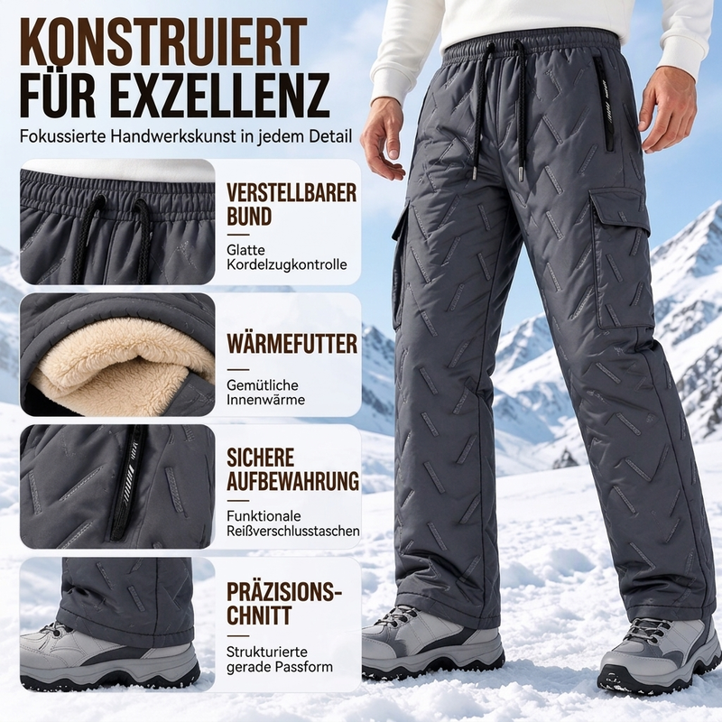 📢🎉50%Rabatt!!!🛍️✨Herren Winter Cargohose mit Plüschfutter