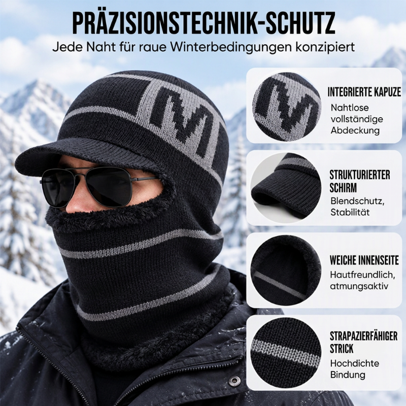 🎁Von Kunden empfohlen! 50% Rabatt!🎁 Warme Winter-Strickmütze für Herren