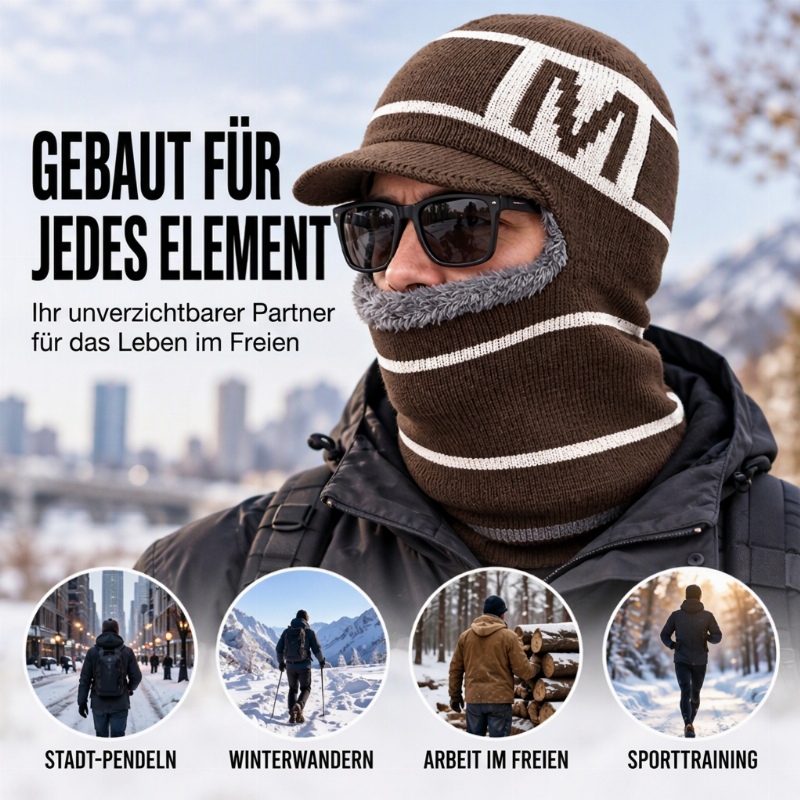 🎁Von Kunden empfohlen! 50% Rabatt!🎁 Warme Winter-Strickmütze für Herren