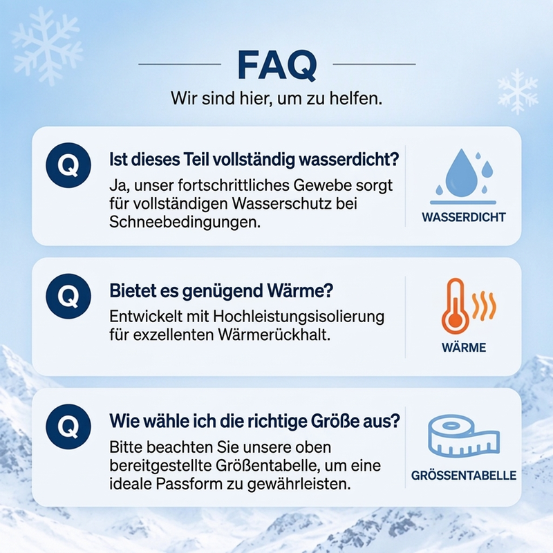 🎯 50% Rabatt + Gratis Versand! 👖✨ Unisex Wasserdichte Skihosen mit Trägern
