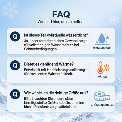 🎯 50% Rabatt + Gratis Versand! 👖✨ Unisex Wasserdichte Skihosen mit Trägern