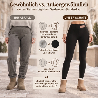 Damen Thermo-Leggings mit hoher Taille