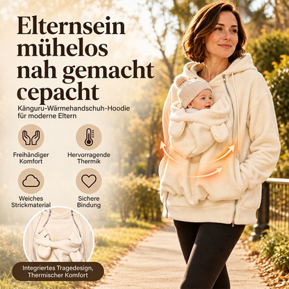 🥳Über 50.000 verkauft! 50% Rabatt!🥳 Gemütlich warme Kapuzenjacke für das Tragen von Babys