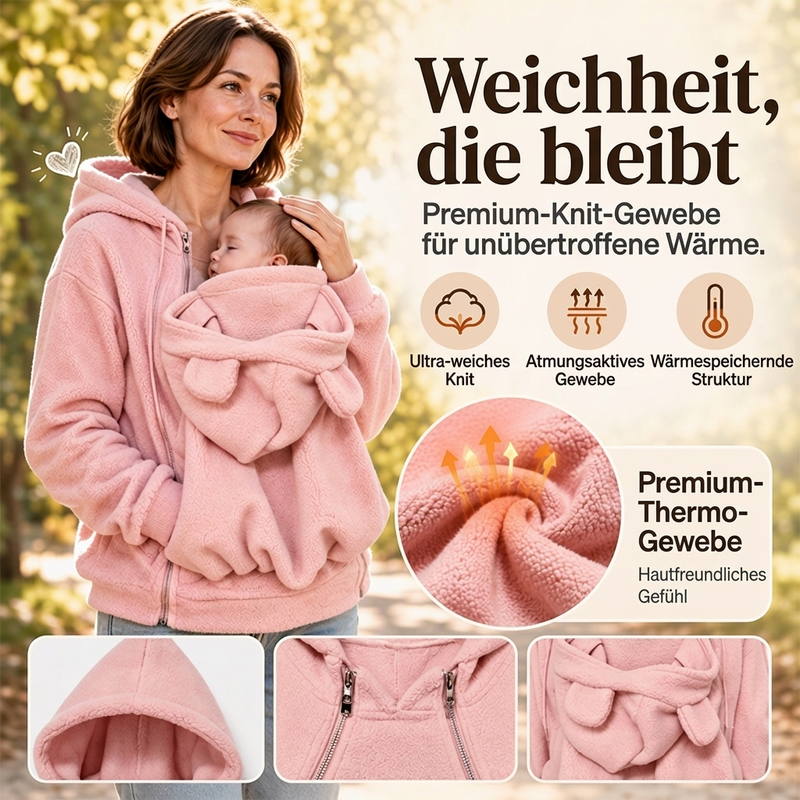 🥳Über 50.000 verkauft! 50% Rabatt!🥳 Gemütlich warme Kapuzenjacke für das Tragen von Babys