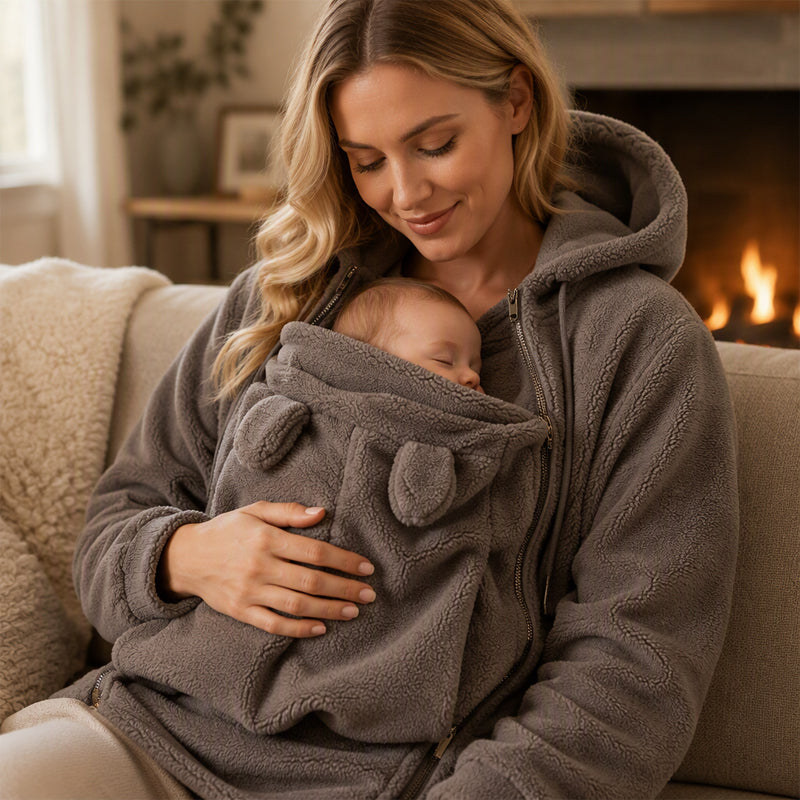 🥳Über 50.000 verkauft! 50% Rabatt!🥳 Gemütlich warme Kapuzenjacke für das Tragen von Babys