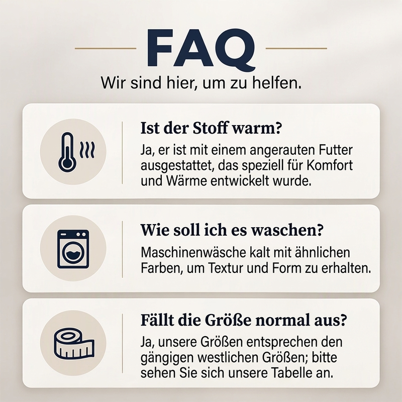 Klassisches warms Shirt aus Cord für Herren