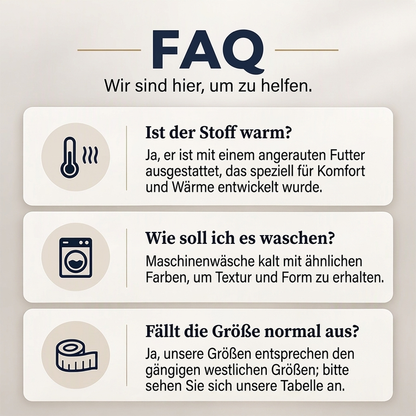 Klassisches warms Shirt aus Cord für Herren