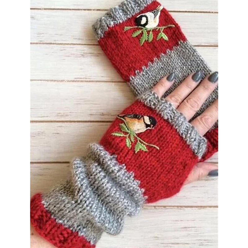 🎉Über 100.000 zufriedene Kunden!🎉 Warme halbfingerlose Strickhandschuhe für den Winter