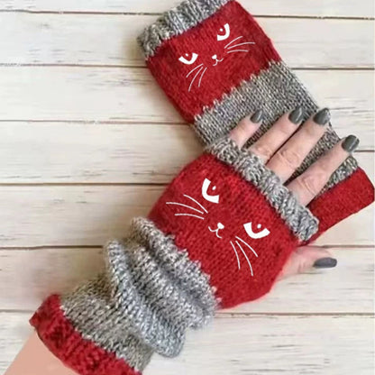 🎉Über 100.000 zufriedene Kunden!🎉 Warme halbfingerlose Strickhandschuhe für den Winter