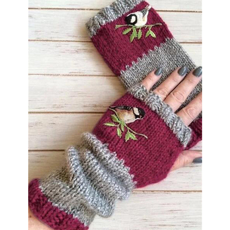 🎉Über 100.000 zufriedene Kunden!🎉 Warme halbfingerlose Strickhandschuhe für den Winter