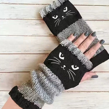 🎉Über 100.000 zufriedene Kunden!🎉 Warme halbfingerlose Strickhandschuhe für den Winter