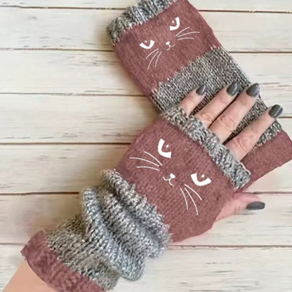 🎉Über 100.000 zufriedene Kunden!🎉 Warme halbfingerlose Strickhandschuhe für den Winter
