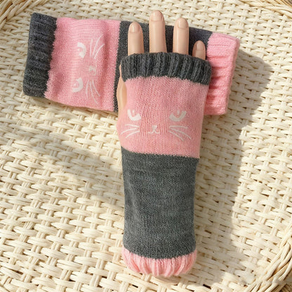 🎉Über 100.000 zufriedene Kunden!🎉 Warme halbfingerlose Strickhandschuhe für den Winter
