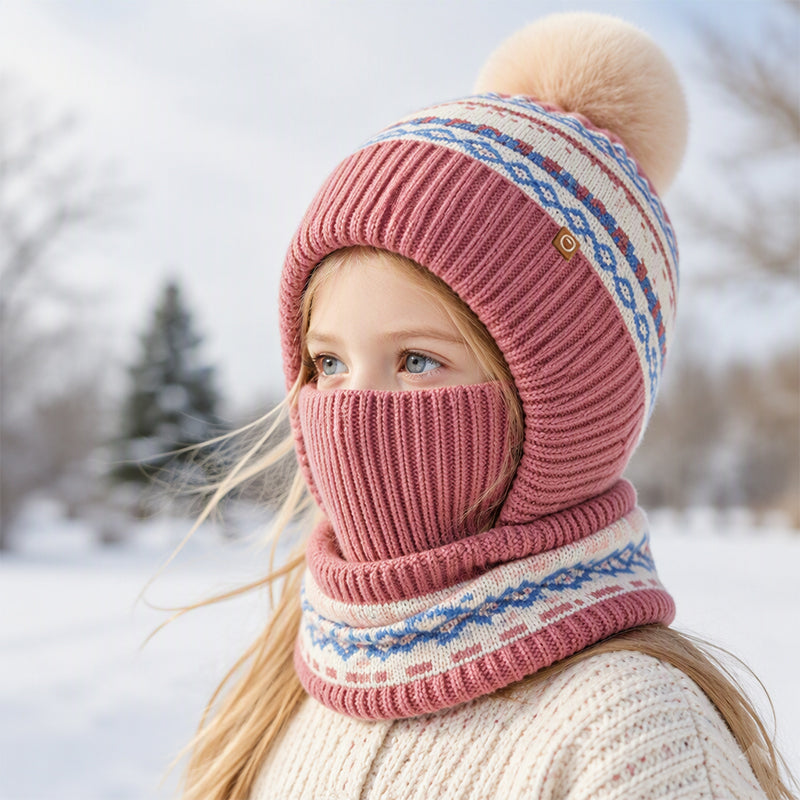 Winddichte wärmende Kinder-Wintersturmhaube