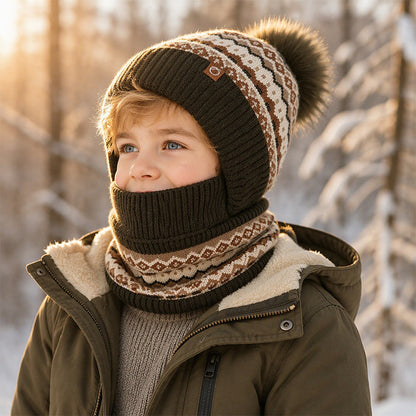 Winddichte wärmende Kinder-Wintersturmhaube