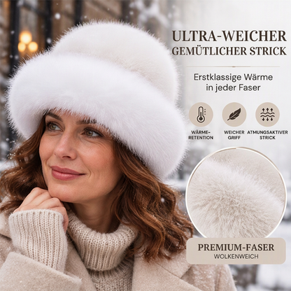 ⏰ Blitzangebot, vielseitig für Herbst & Winter – Damen warme Kunstpelz-Mütze ✨