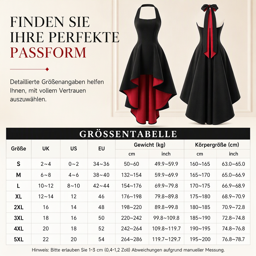 Damen Elegantes Schwarz Colorblock Kleid Figurbetont Taille betonendes Partykleid