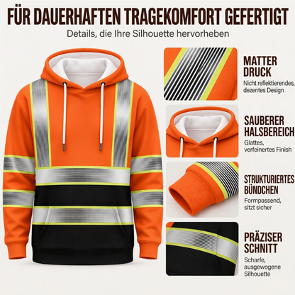 🎁Neu eingetroffen!🎁 Bedrucktes Herren-Hoodie mit hochsichtbarem Design
