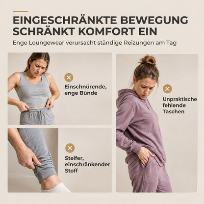 🌟Nr. 1 Bestseller + 50% Rabatt!🌟Damen Uni-Farb Casual Kapuzenkleid