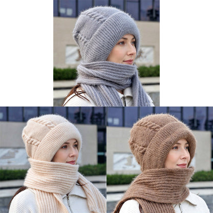 Women's Winter Warm Hooded Scarf