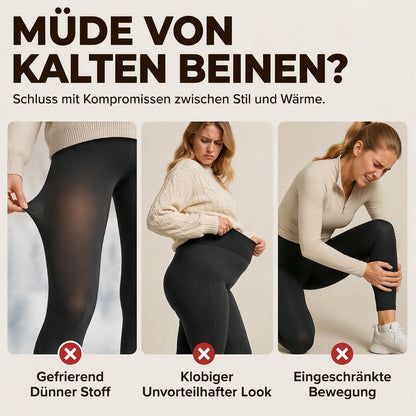 📢🎉50%Rabatt!!!🛍️✨Warme Yoga-Hose für Damen mit hohem Bund