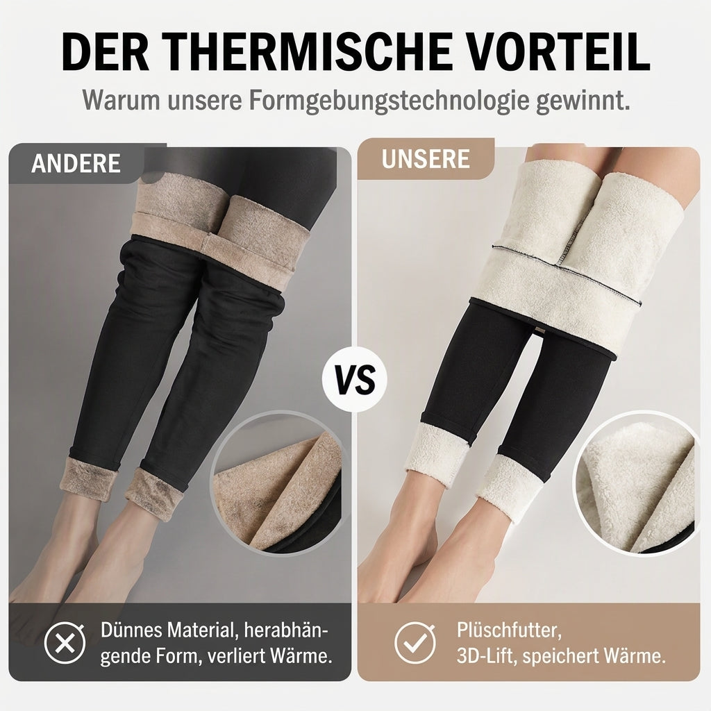 📢🎉50%Rabatt!!!🛍️✨Warme Yoga-Hose für Damen mit hohem Bund