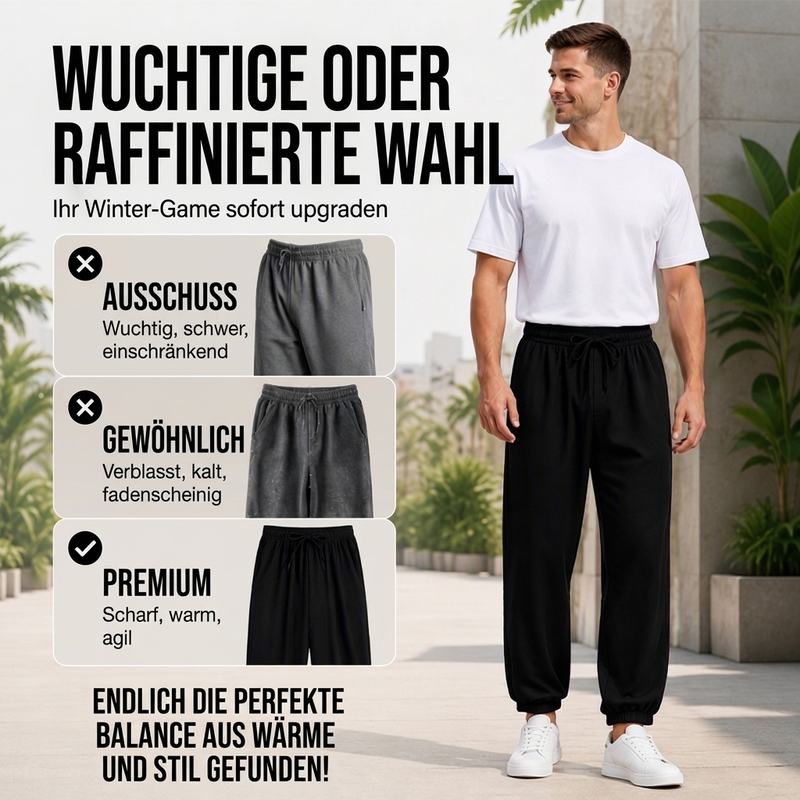 📢🎉50%Rabatt!!!🛍️✨Unisex winddichte, schnell trocknende Plüschfutter-Hosen