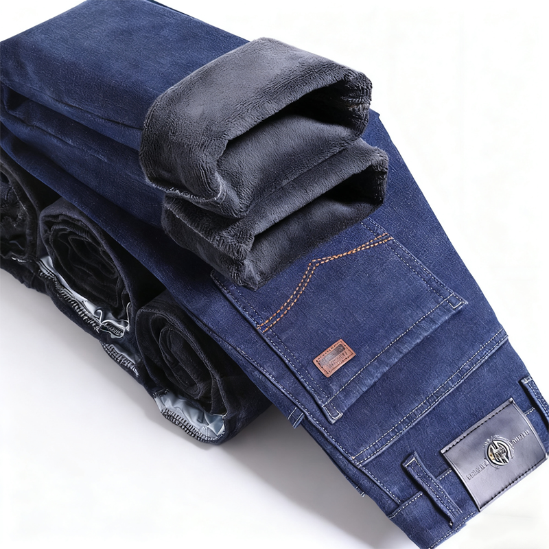 📢🎉50%Rabatt!!!🛍️✨Gefütterte Gerade Bein Jeans für Herren