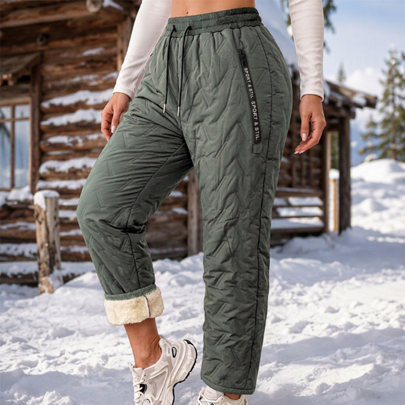 ⏰Letzte Chance! Jetzt zugreifen!⏰ Warme Winterhosen für Damen mit dickem Plüschfutter