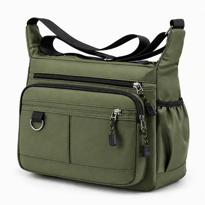 Herren Umhängetasche mit großem Fassungsvermögen, langlebige Business Casual Schultertasche mit mehreren Taschen