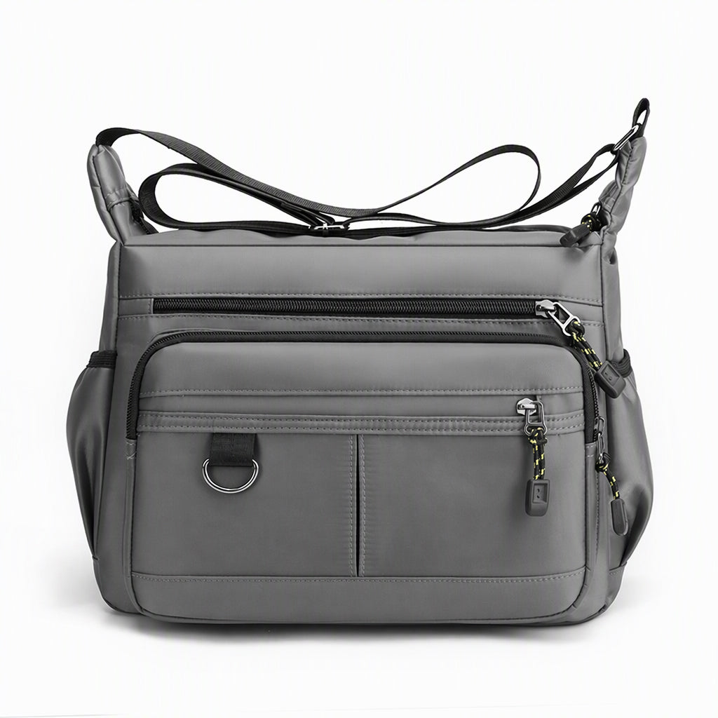 Herren Umhängetasche mit großem Fassungsvermögen, langlebige Business Casual Schultertasche mit mehreren Taschen