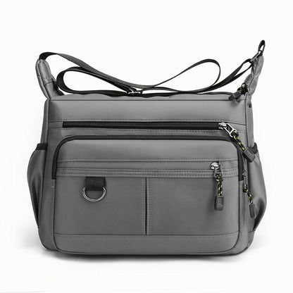 Herren Umhängetasche mit großem Fassungsvermögen, langlebige Business Casual Schultertasche mit mehreren Taschen