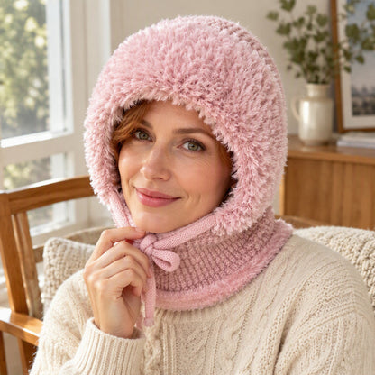 Warme Outdoor-Strickbalaklava für Damen