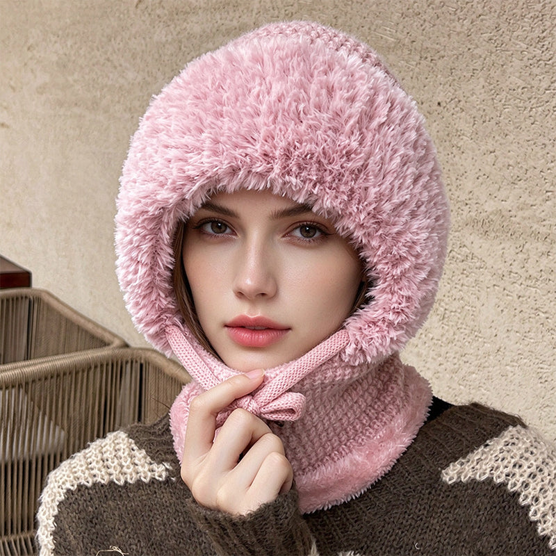 Warme Outdoor-Strickbalaklava für Damen
