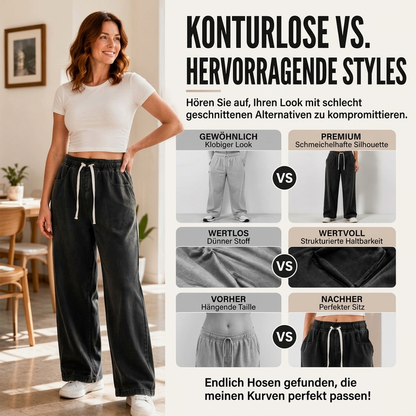 📢🎉50%Rabatt!!!🛍️✨Wärmegefütterte geradbeinige Denim-Jeans für Damen