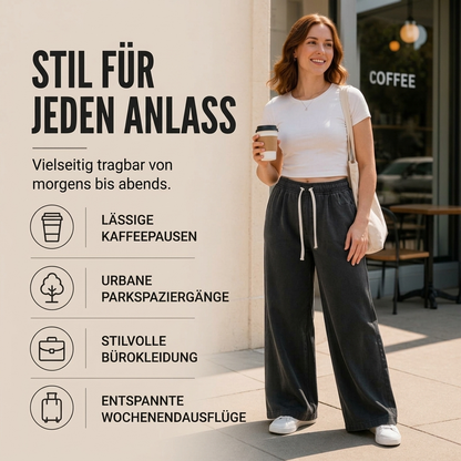 📢🎉50%Rabatt!!!🛍️✨Wärmegefütterte geradbeinige Denim-Jeans für Damen
